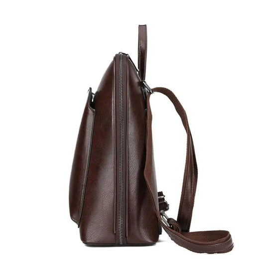 Classic Double-Zip Backpack - Sleek Design