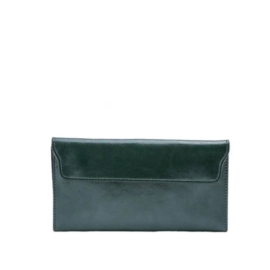 Classic Fold-over Wallet with Magnetic Flap