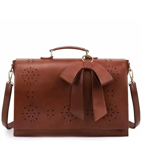 Nancy's Elegant Bow-Tie Satchel