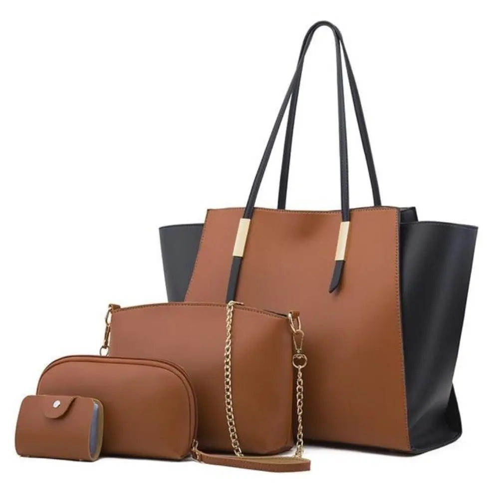 Nancy's Luxe 4-Piece Tote Set